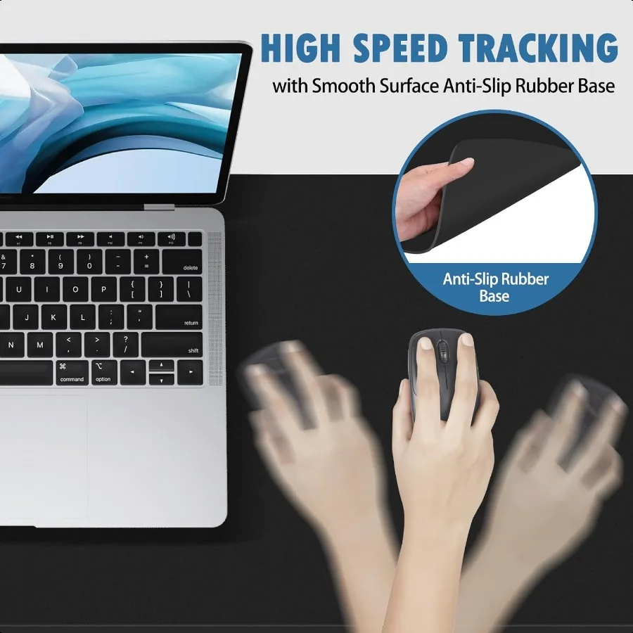 35 x 16 Large Thick Desk Pad AntiFatigue NonSlip Laptop Desk Mat Washable Gaming Mouse Pad Computer Keyboard Protector Mat for