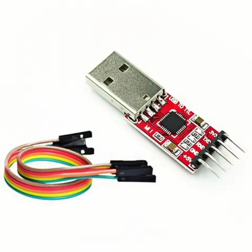 CH340G Arduino-Compatible USB to TTL Adapter Set – 3-Pack PL2303HX/CP2102/CH340G 5-Pin UART Modules