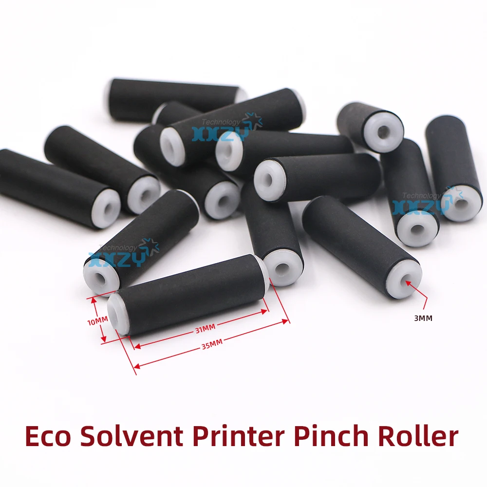 

10PCS Inkjet Printer Pinch Roller for Human Allwin Yaselan Crystaljet Eco Solvent Printer Feeding Wheel