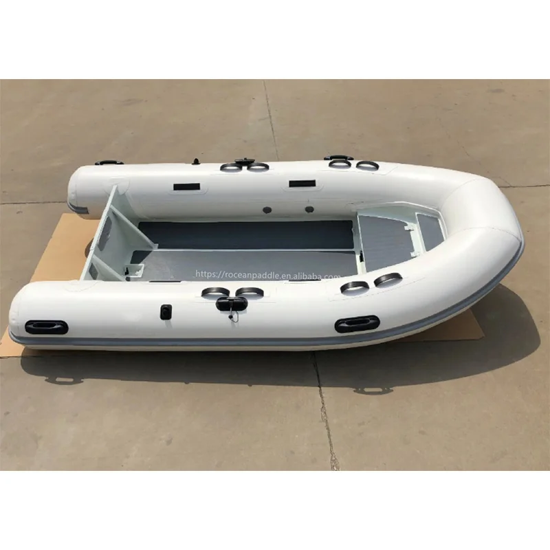 Hot Sale PVC/Hypalon Tube Deep-V Aluminum Hull RIB Boat Small Dinghy RIB340 With EVA-non-skid Floor