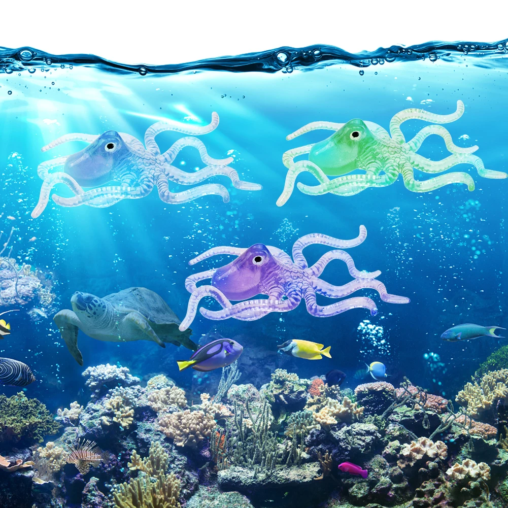 어린이 다이빙 장난감, 수영장 문어 어린이 훈련, 물놀이 게임 선물, 3 개, 12 개