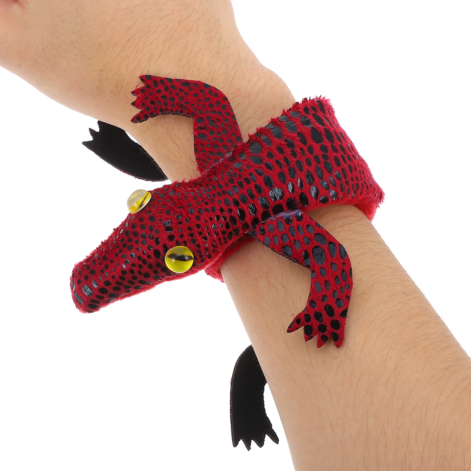 

3pcs Animal Slap Bracelets Snap Bracelets Bulk Kids Party Favors Adjustable Wristbands For Halloween Jungle Themed