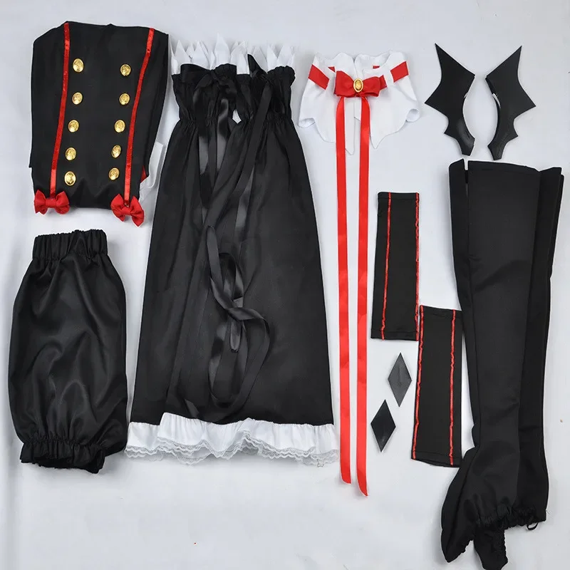 Seraph Of The End Owari no Seraph Krul Tepes Cosplay Costumes Uniform  Anime Witch Vampire Halloween Outfits Clothes For Girl