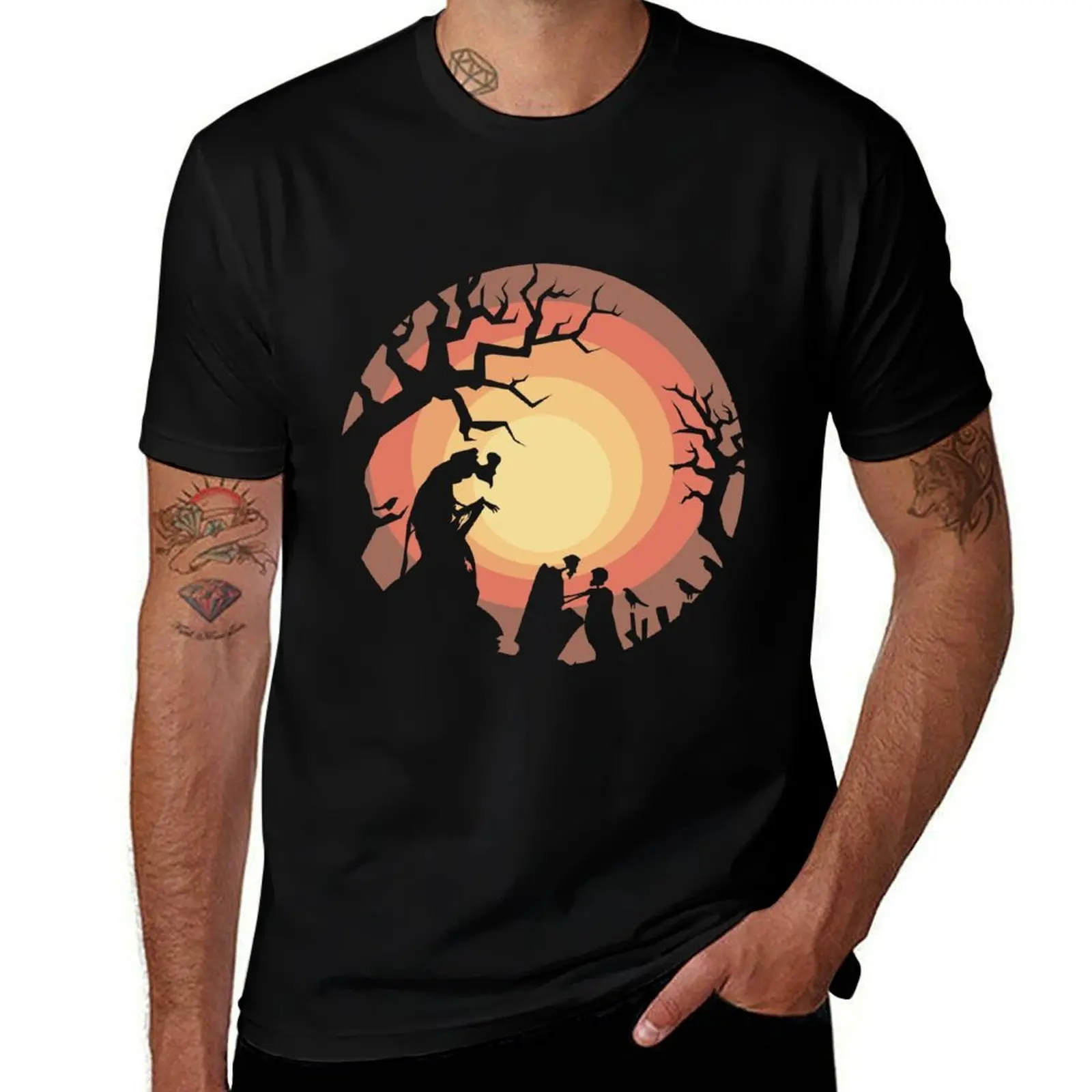 The Deathly Hallows T-Shirt Standard Fit Solid Tee Shirt
