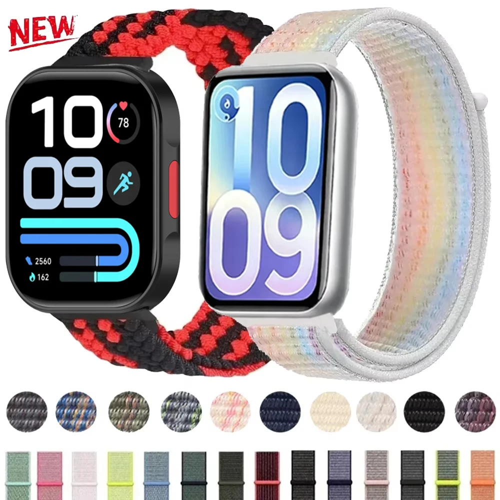 Soft Nylon Strap For Redmi Watch 4 5 6/6 Active-Lite Comfortable Breathable Watchband For Xiaomi Mi Band 8/9/10 Pro Accessories