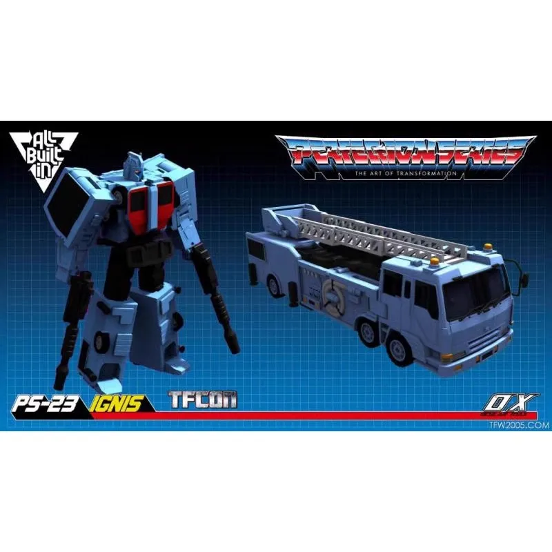 Defensor Action Figure A Set of 5 Composite Toys Transformation MMC OX PS21-25 Hot Spot  First Aid  Streetwise  Blades  Groove