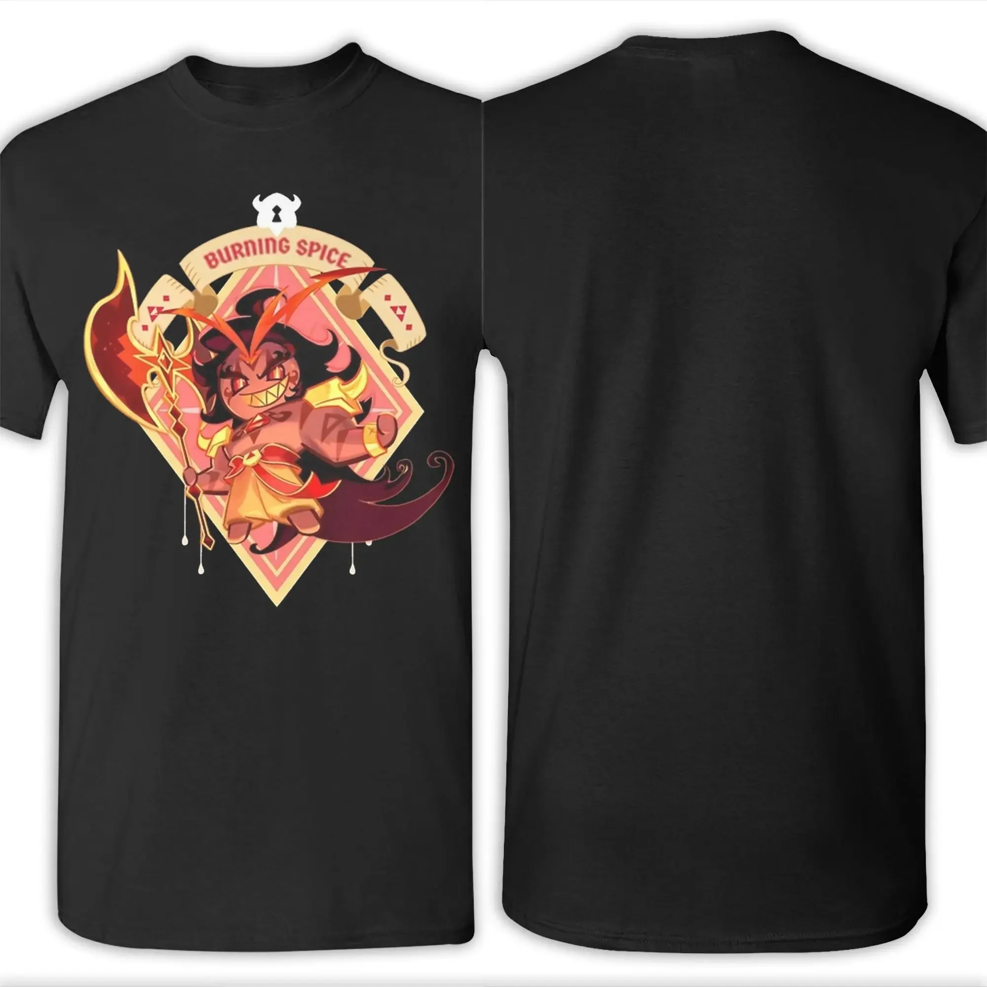 

Мужская и женская футболка New Arrival Cookie Run Kingdom, футболки из чистого хлопка с горящими специями, одежда