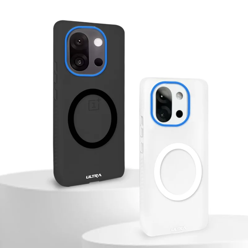 

New For OnePlus 13T Magsafe Case Ultra Slim Thin Rigid Shockproof Matte Translucent Skin Friendly Lens Protection Case Cover