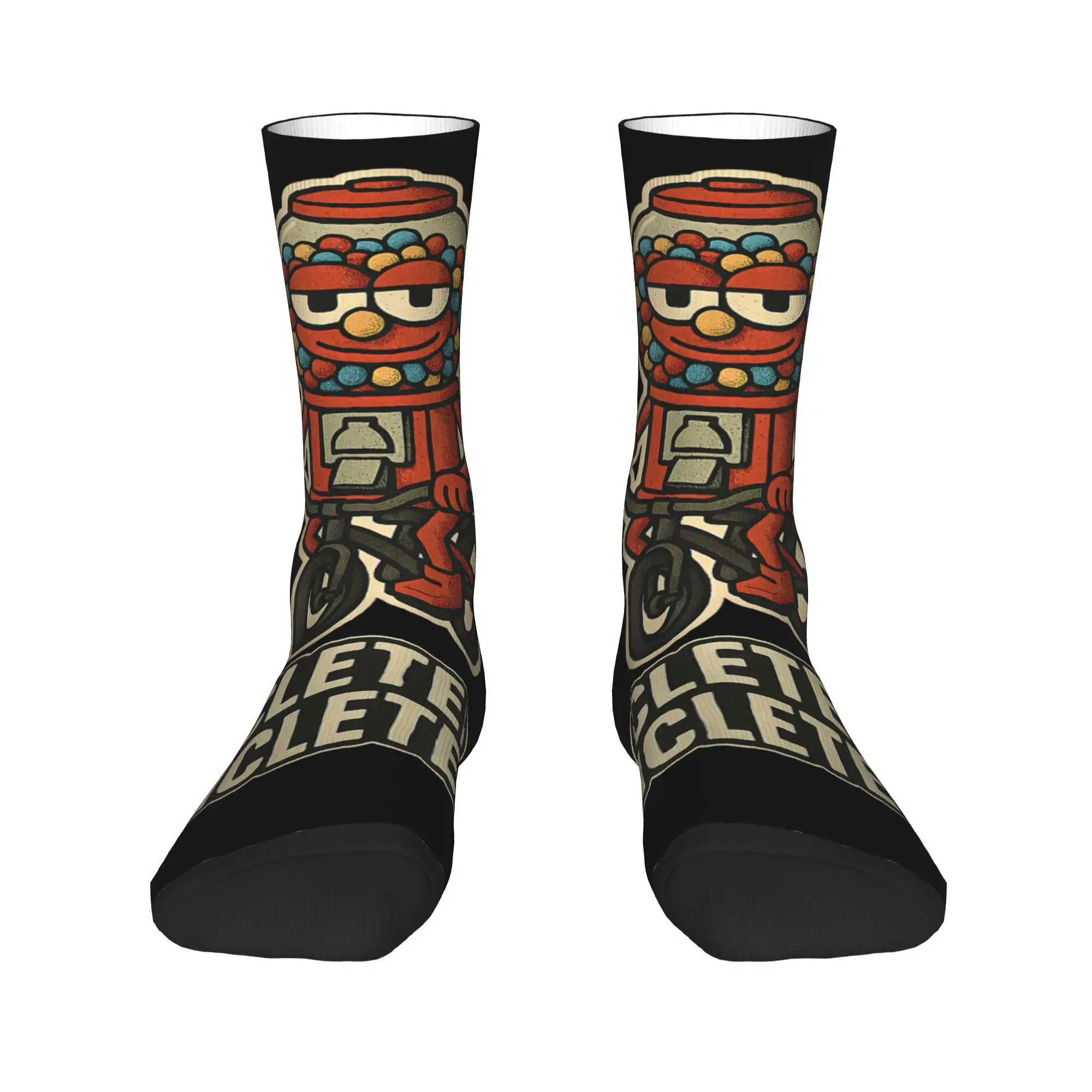 Chicleteira Bicicleteira مضحك الإيطالية Brainrot الاطفال ميمي الجوارب المضادة للانزلاق جوارب الرجال جوارب ناعمة الخريف الترفيه الجوارب