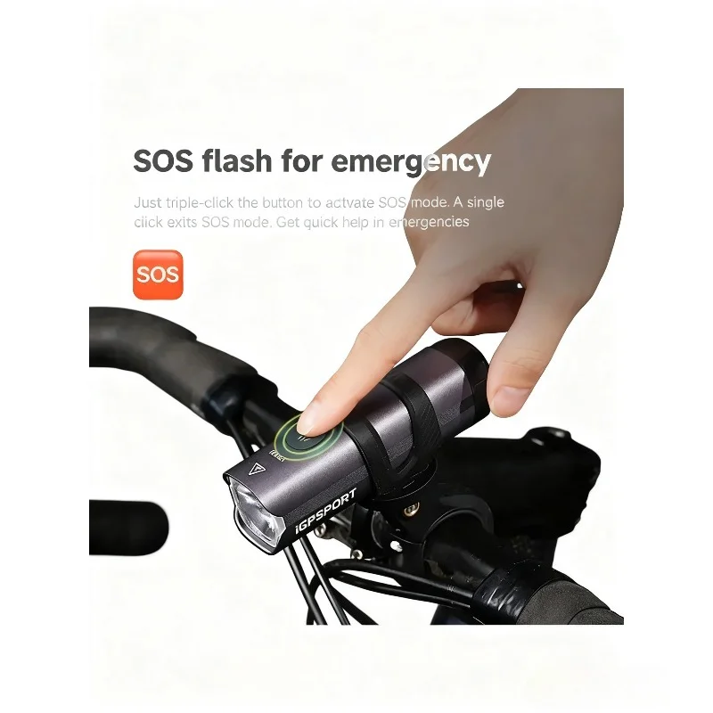 

iGPSPORT VS500 Smart Bike Front Light 500 Lumen MTB Road Bike Lamp Headlight Cycling Flashlight Lantern Bike Accessories