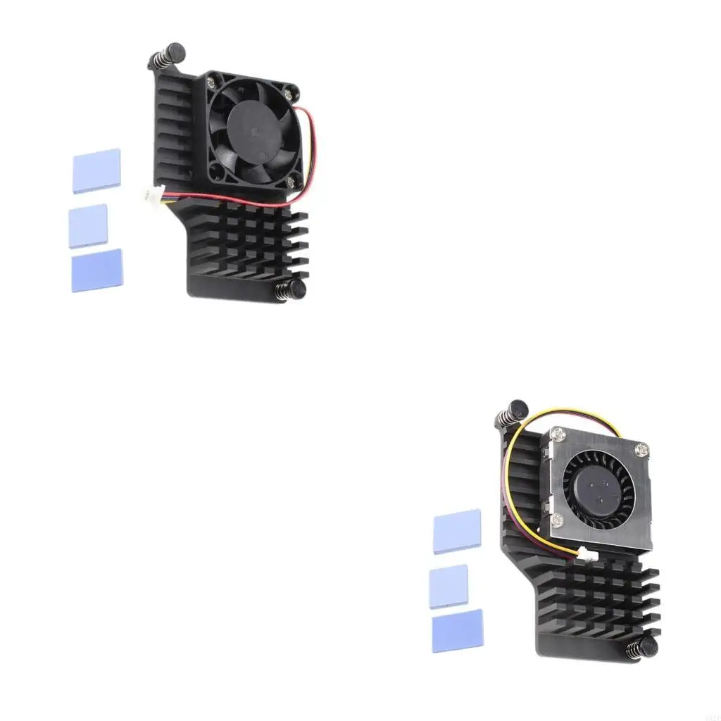 462E For RPi 5 Active Coolers Active Cooling Software Control Cooling Heatsinks with Adjustable Speed Cooling Fan