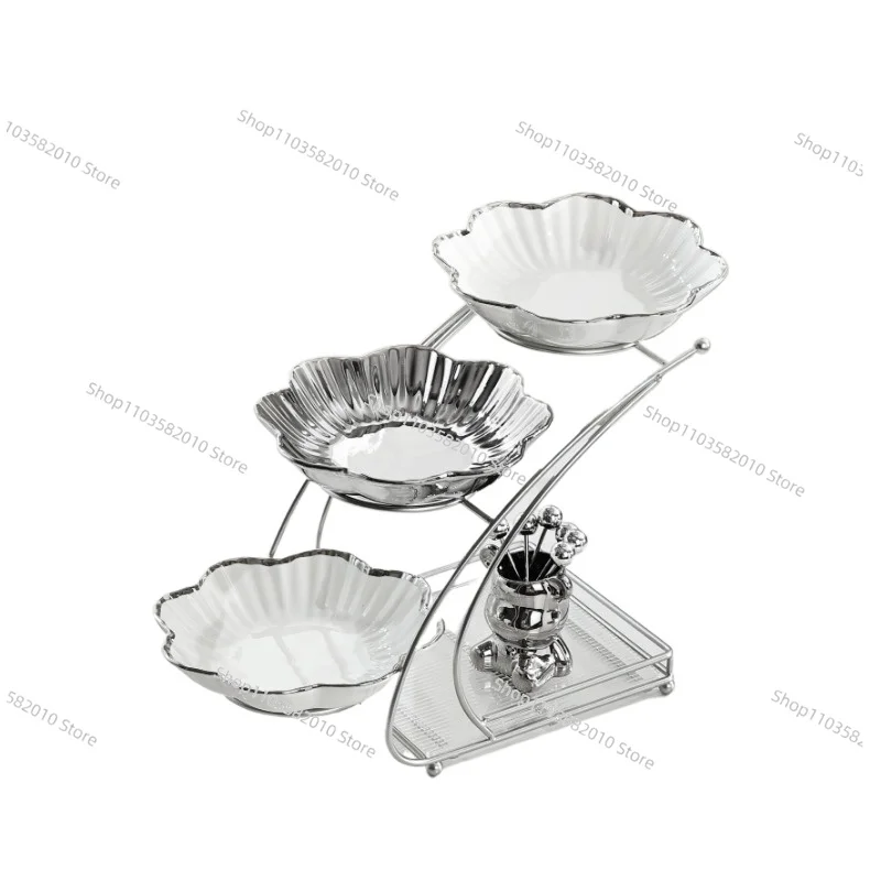 light-luxury-multi-layer-fruit-plate-household-living-room-coffee-table-snack-candy-dish-decorative-ornament
