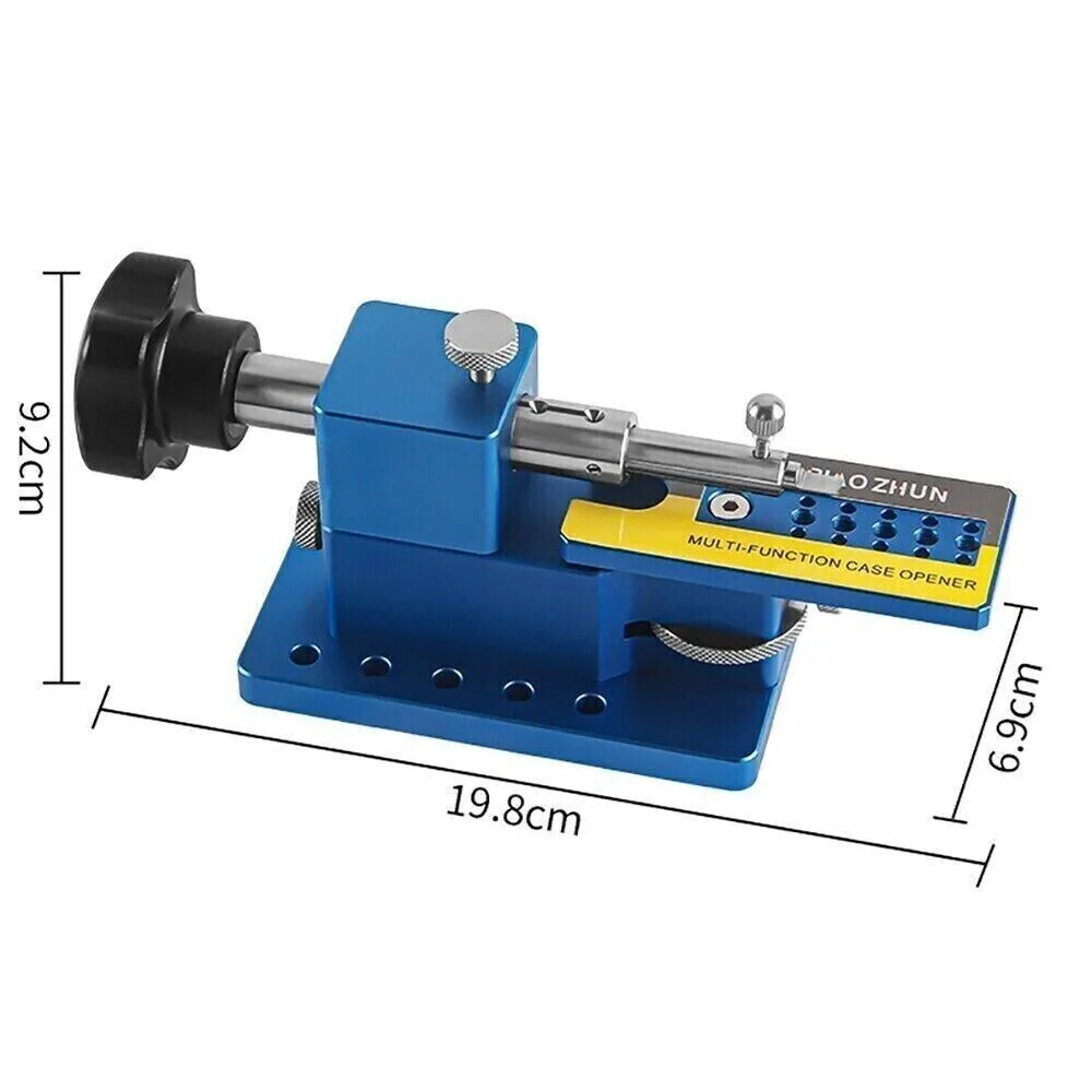 Multifunction Wrist Watch Case Opener Manual Watch Back Cover Removal Tools Set