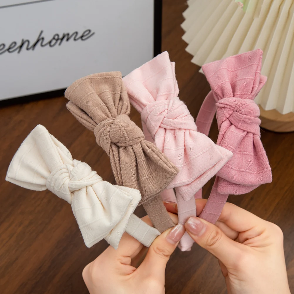 Women Girls Cloth Hairbands Bow Headbands Princess Hair Hoop Female Fashion Hair Accessories Headwear Gifts