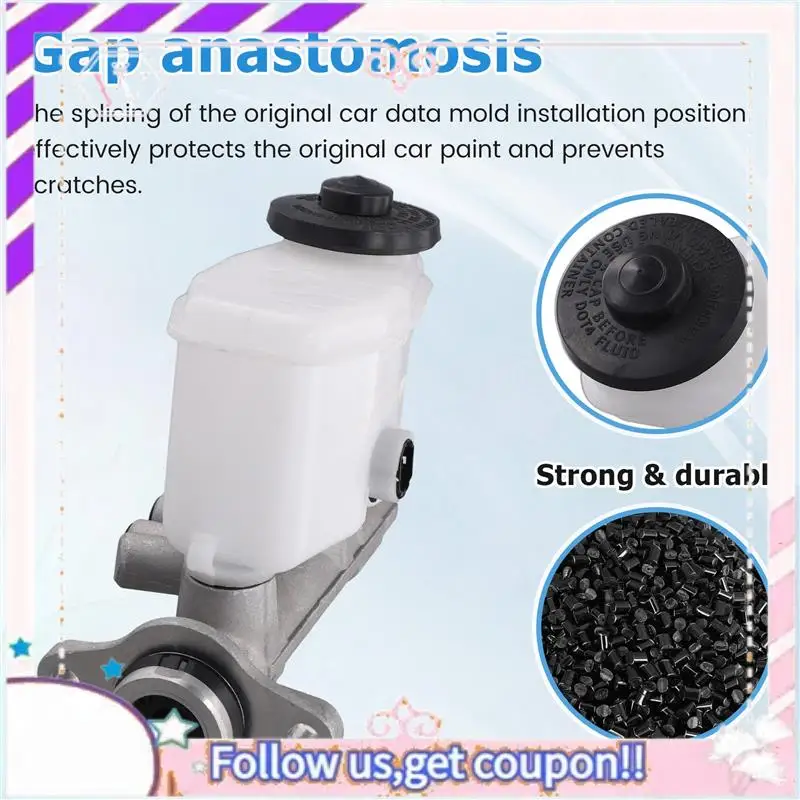 أسطوانة فرامل السيارة الرئيسية 47201-28500 سهلة الاستخدام لسيارة Toyota Townace Liteace 1.8 1998-2003 47201-28480 47201-28520 #3