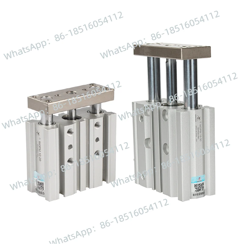 

Star Pneumatic TCL/MGPM16/12/10-15 - 20-25-30 - 63-40-50 - 75 Трехосевой направляющий шток цилиндра