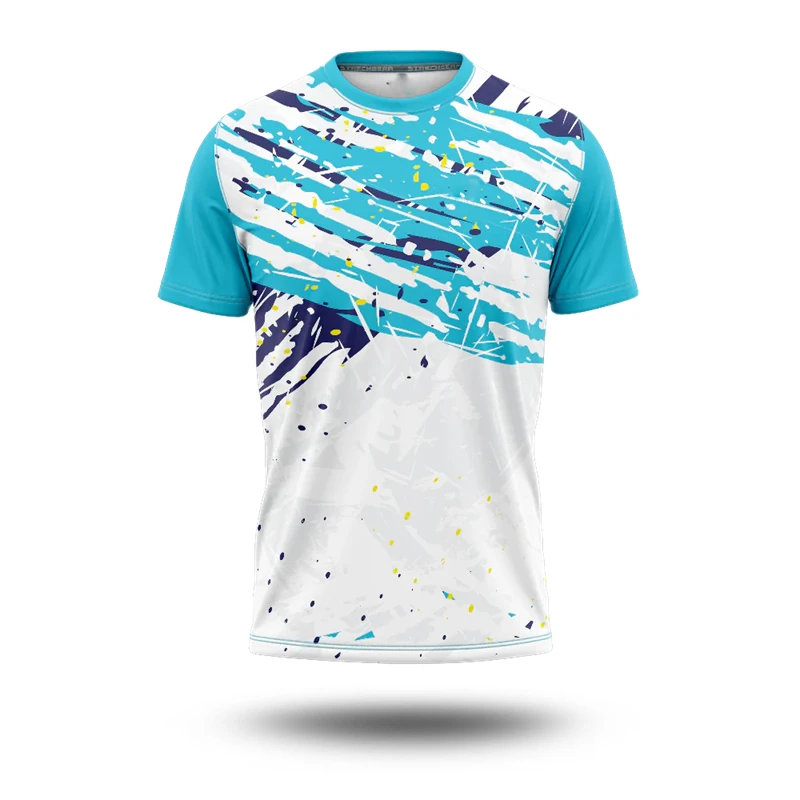 3D Print Graphic Sport T-shirt For Men Women Summer Outdoor Run Badminton Breathable Short Sleeve Tee Shirts Camo Quick Dry Top