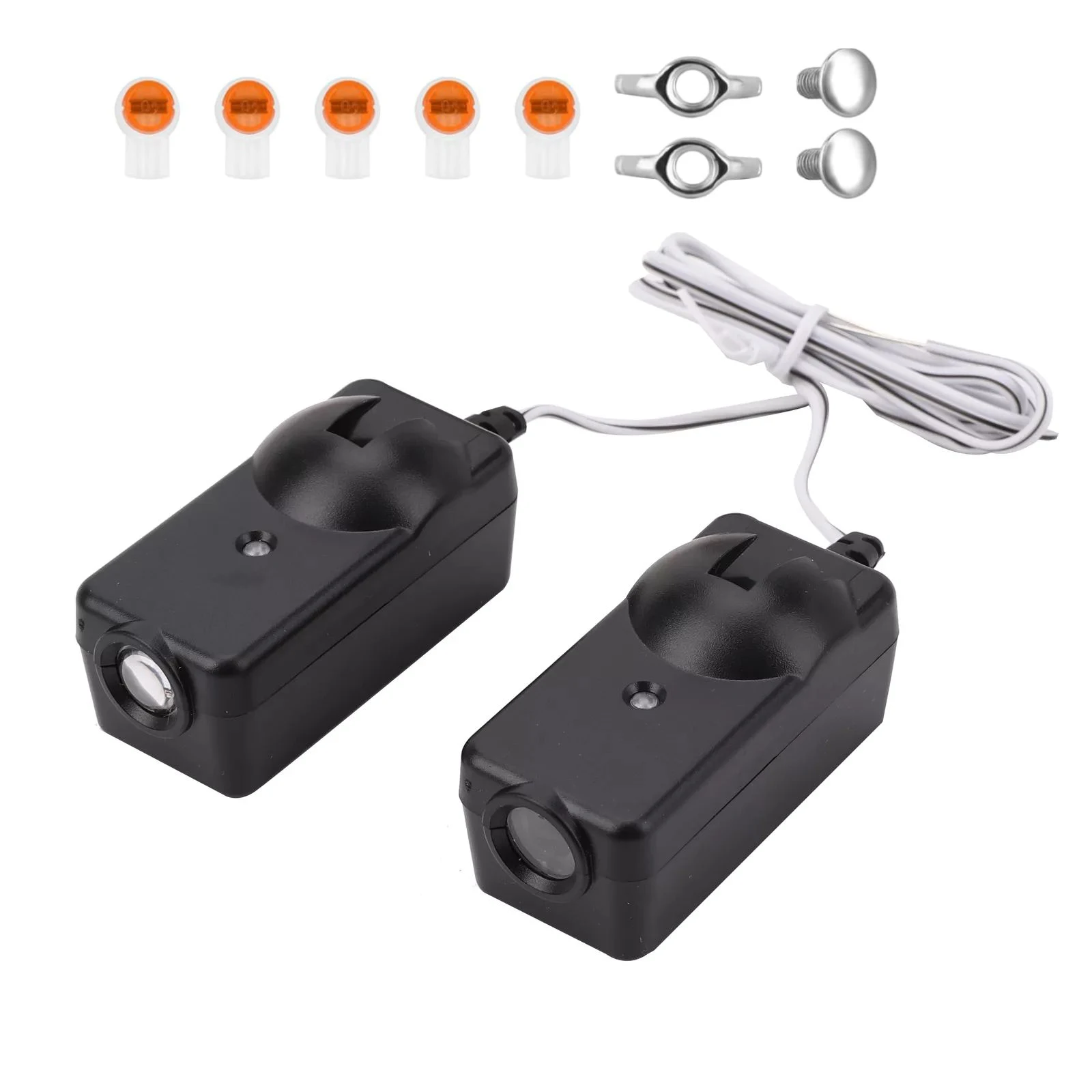 1Set For Craftsman 41A5034 Garage Door Remote Safety Sensor Beam Eyes Sensor Safety Beam For Liftmaster For Chamberlain G801CB-P