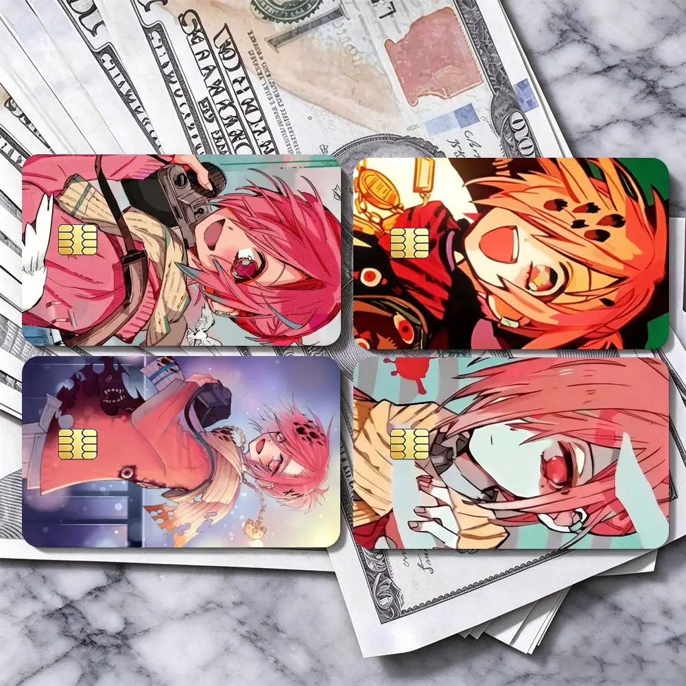 Tbhk Mitsuba  Credit Card HD Stickers Premium matte film effectively prevents fingerprints and daily abrasion.