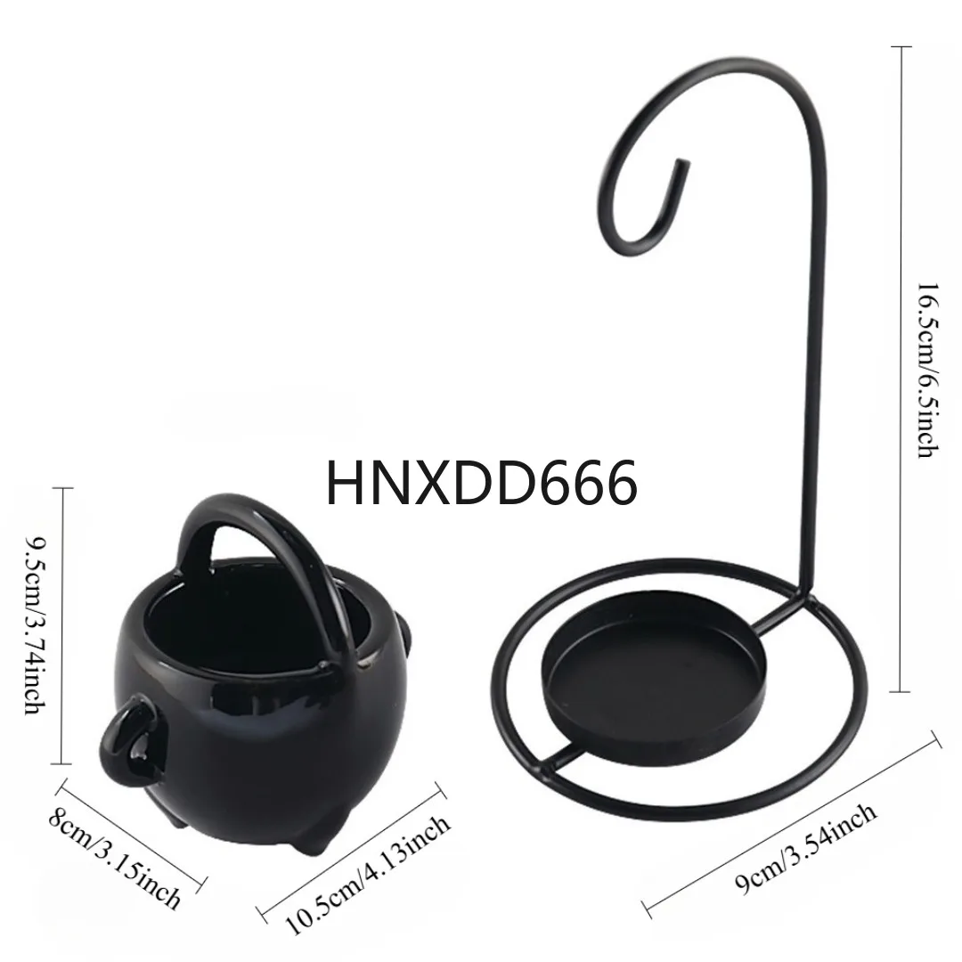 

1PC creative simplicity with ear hanging furnace iron frame aromatherapy furnace household essential oil lamp incense burner