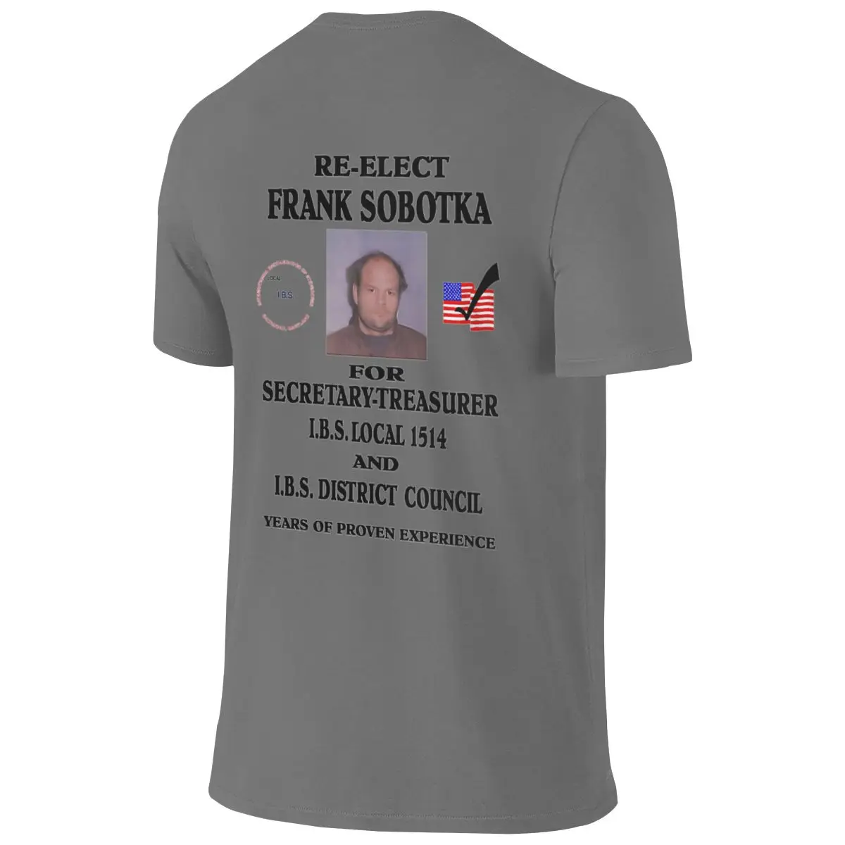 Re-Elect Frank Sobotka Skin-Friendly Reversible T-shirt Retro Minimalist Reinforced Collar Women's T-shirts