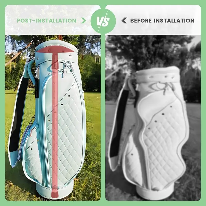 ABMV-Golf Travel Bag Support Rod Golf Club Protector Travel Support Telescoping Sections Adjustable Clubs Protection Pole