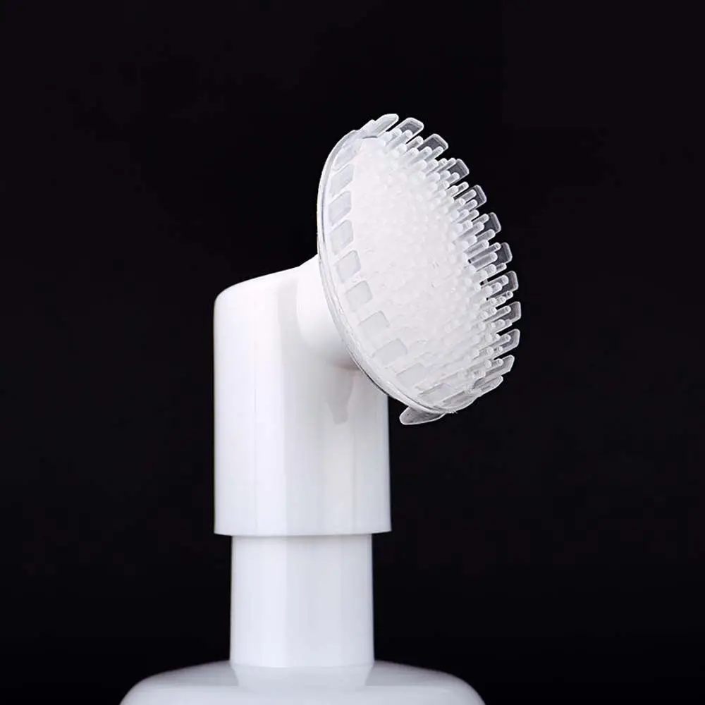 Travel Brush Head Froth Pump Sub-bottling Tool With Cleansing Brush Foaming Bottle Spray Bottle Refillable Bottles