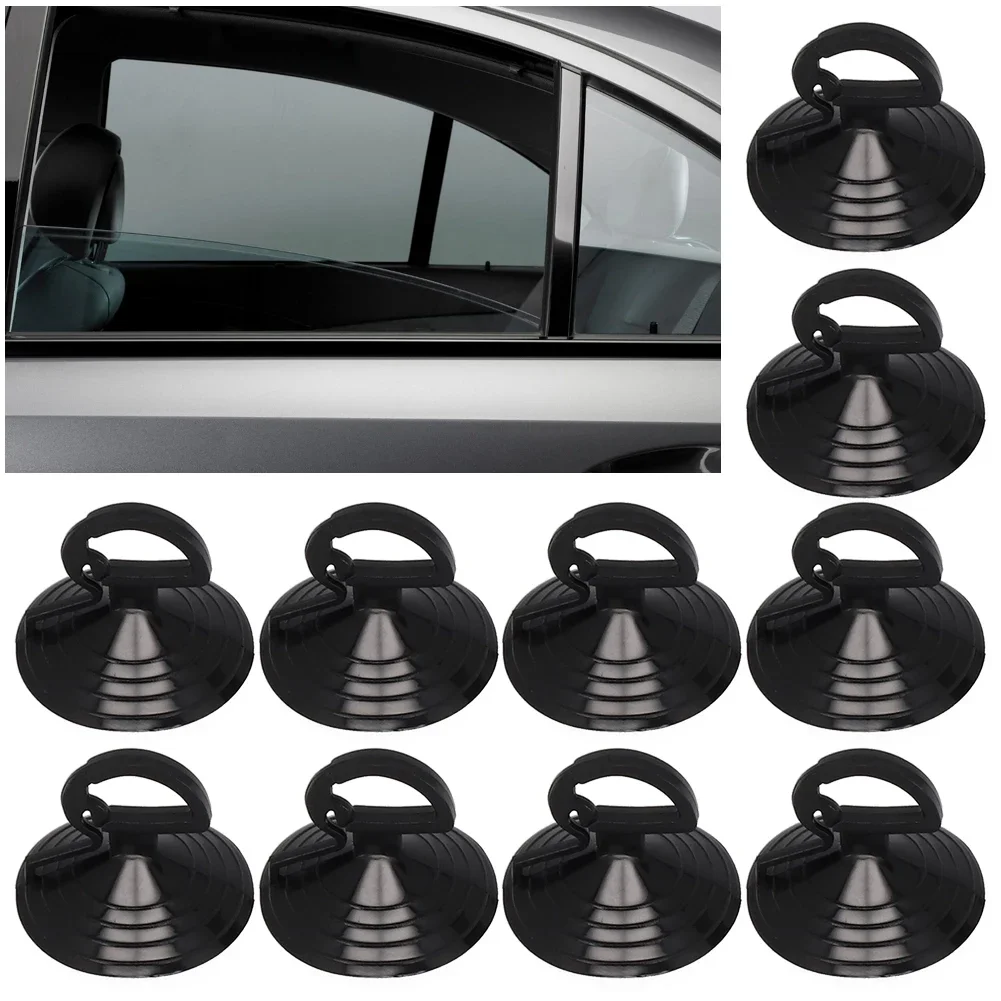 

Brand New Car Sunshade Sucker Black Car Sunshade Hook Sucker Holder PVC Pad Strong Suction Dovetail Clear Cups Trim