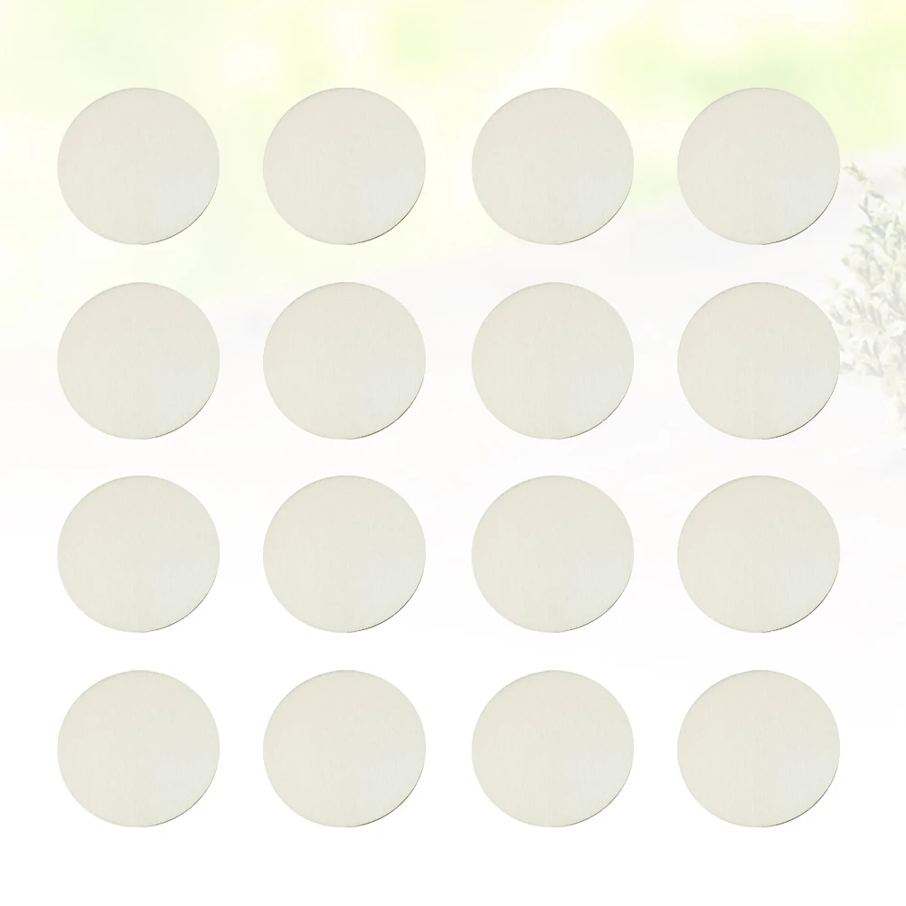 

50 Pcs Wooden Slices Round Shape Blank Crafts Decorations DIY Painting Accessories Smooth Surface Safe Use Bamboo Durability