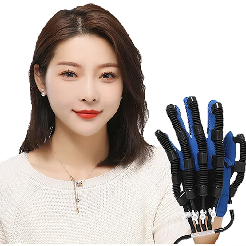 Hot Selling  Home Physiotherapy Equipment Hemiplegia Finger Rehabilitation Trainer Hand Robot Gloves