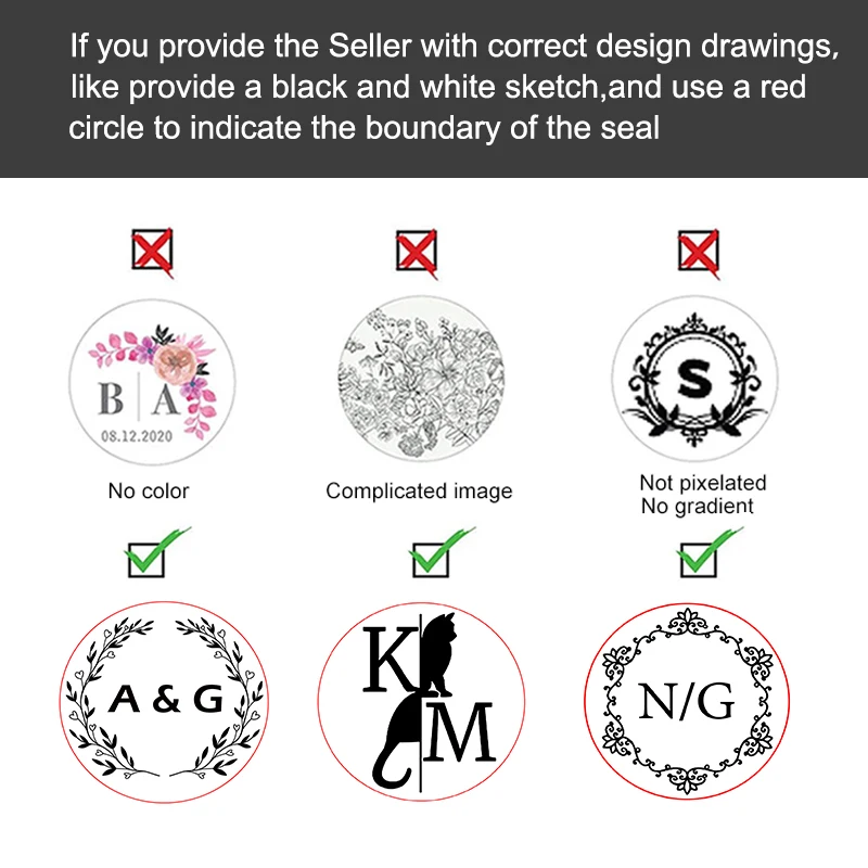 شعار تخصيص ختم الشمع ختم المغلف DIY بها بنفسك شخصية مخصصة الأختام حفل زفاف دعوات عيد ميلاد الهدايا الديكور #6