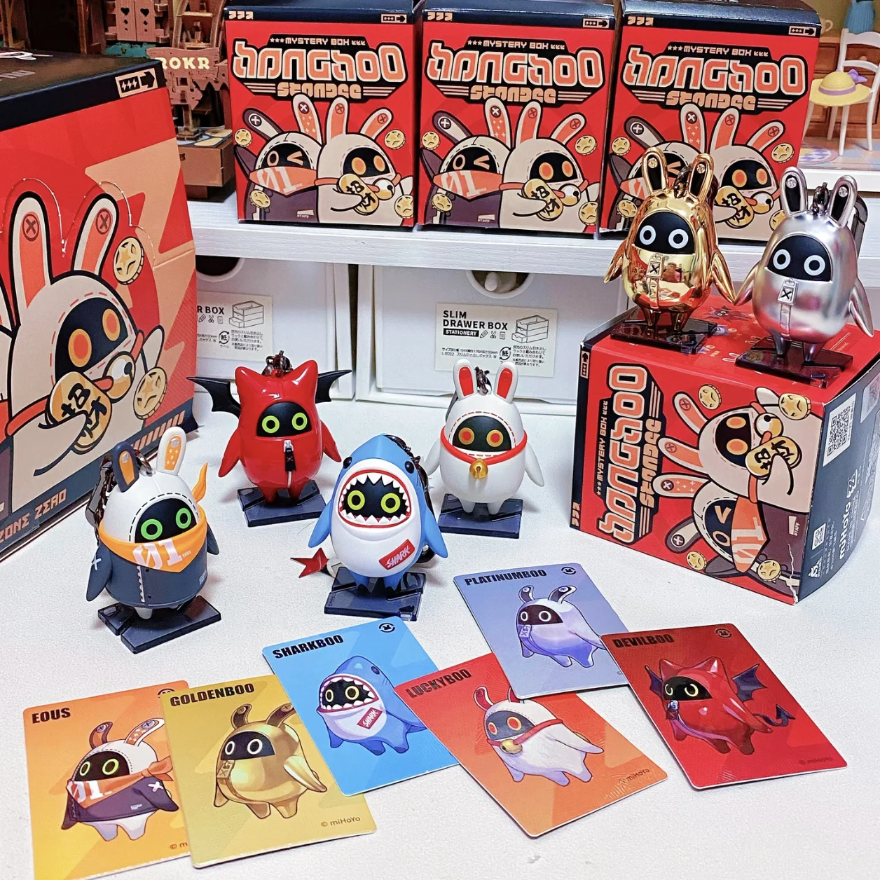 

Original Zenless Zone Zero Cool Bangboo Standee Blind Box Series 2 Collectible Action Figure Desktop Ornament For Anime Fans