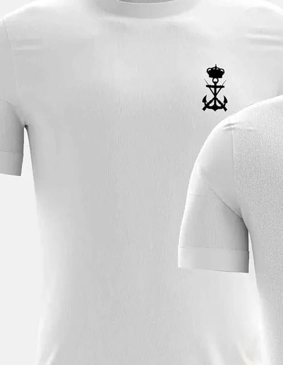 

Camiseta de Infantería de Marina española. Fuerzas Armadas españolas T-Shirt Short Sleeve Casual 100% Cotton Shirt