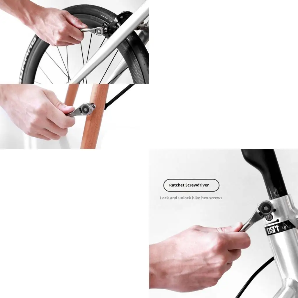 

15 In 1 Ratchet Tool Set Bicycls Ratchet Wrench For Bicycles Maintenance High Strength Steel Cycling Repair Tool