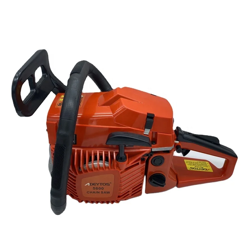 New Bestselling Wood Cutting Chainsaw 2200W 2-Stroke Gasoline Chainsaw 52CC 3/8 0.325 Chainsaws