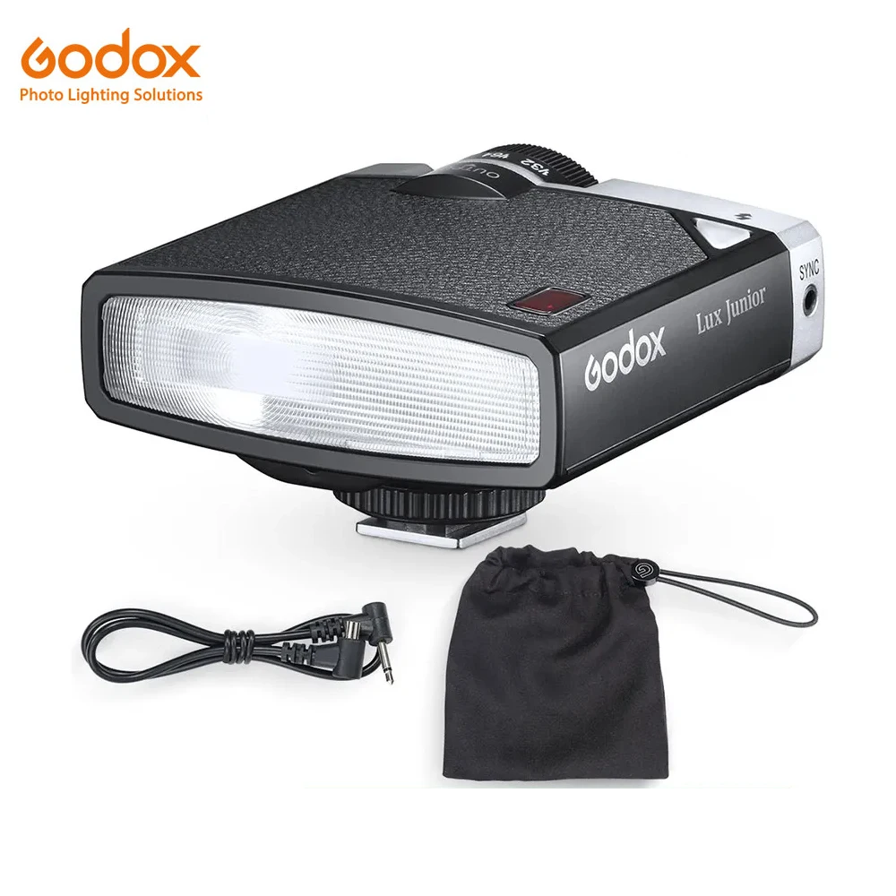 

Godox GN12 Lux Junior Camera Flash 6000K±200K 7 Levels Flash Speedlite Trigger for Canon Nikon Fujifilm Olympus Sony Camera