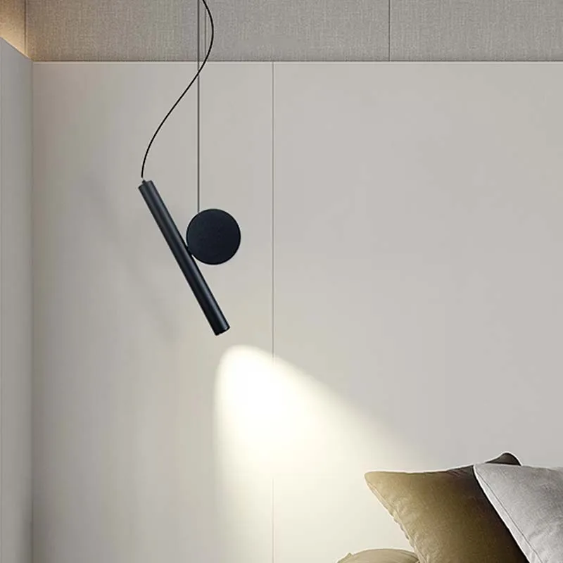 

Minimalist Bedside Small Chandelier Master Bedroom Pendant Lighting Modern Minimalist Bedroom Room High-End Aisle Hanging Lamp