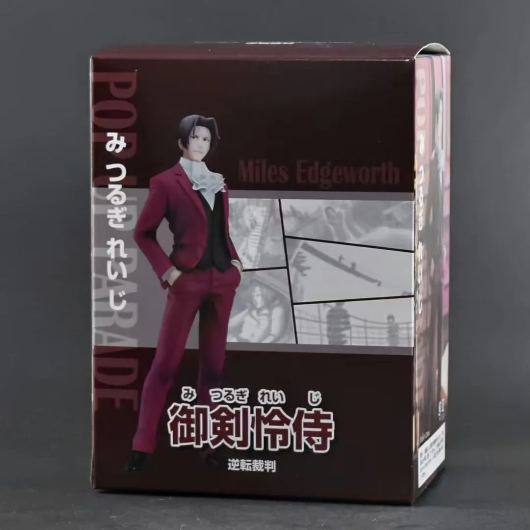 18cm Ace advocator Miles Edgeworth Action figure toys collection doll regalo di natale con scatola