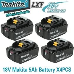 100% Original Makita 18V 6.0Ah BL1860b Rechargeable Li-ion Battery For Makita 18 Volt Power Tools BL1860 BL1830b BL1850b BL1840