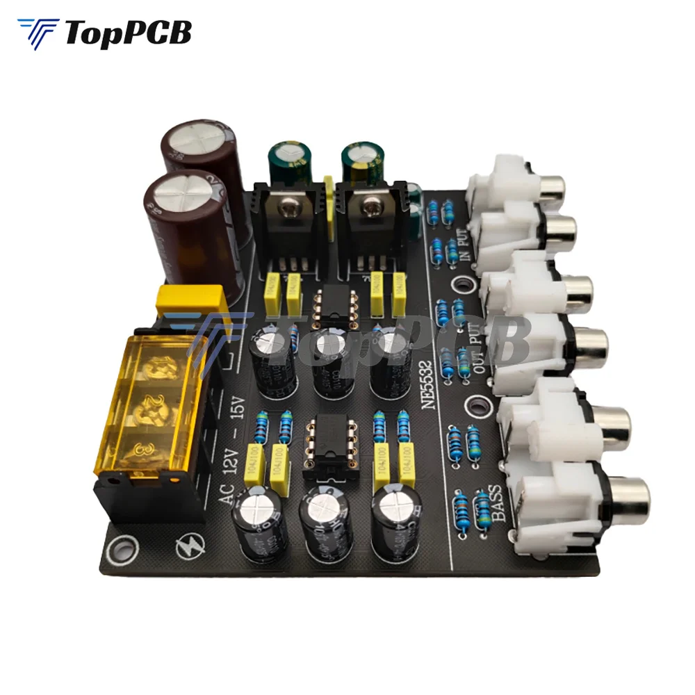 Ne5532 Elektronische Actieve Crossover Frequentiedeler 12V-15V Frequentieversterker Linkwitz Riley Filter