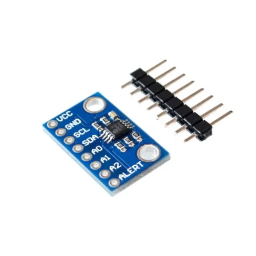 High Accuracy Temperature Sensor MCP9808 I2C Breakout Board Module 2.7V-5V Logic Voltage for Ardunio in Stock