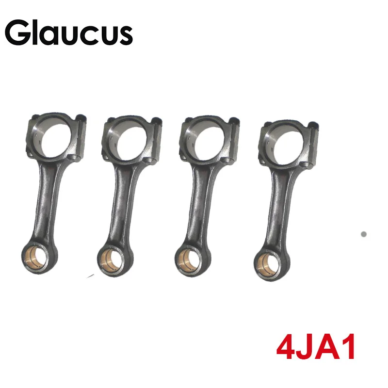 4pcs 4JA1 Engine connecting rod con rod for ISUZU/Campo/Trooper 2499CC 2.5L 8-94333-119-0 8943331190 8 94333 119 0 with bolt