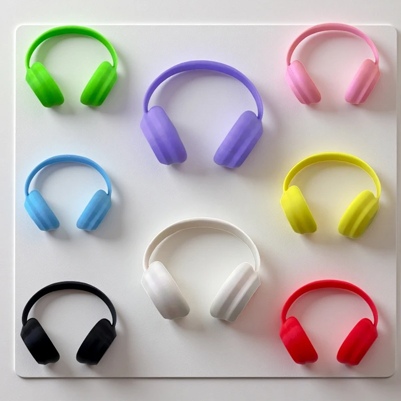 3Pcs/set Dollhouse Clothing Accessories - Mini Glasses Shoes Headphones DIY Accessories For 15-17cm Dolls Kids Decor Toys Gifts