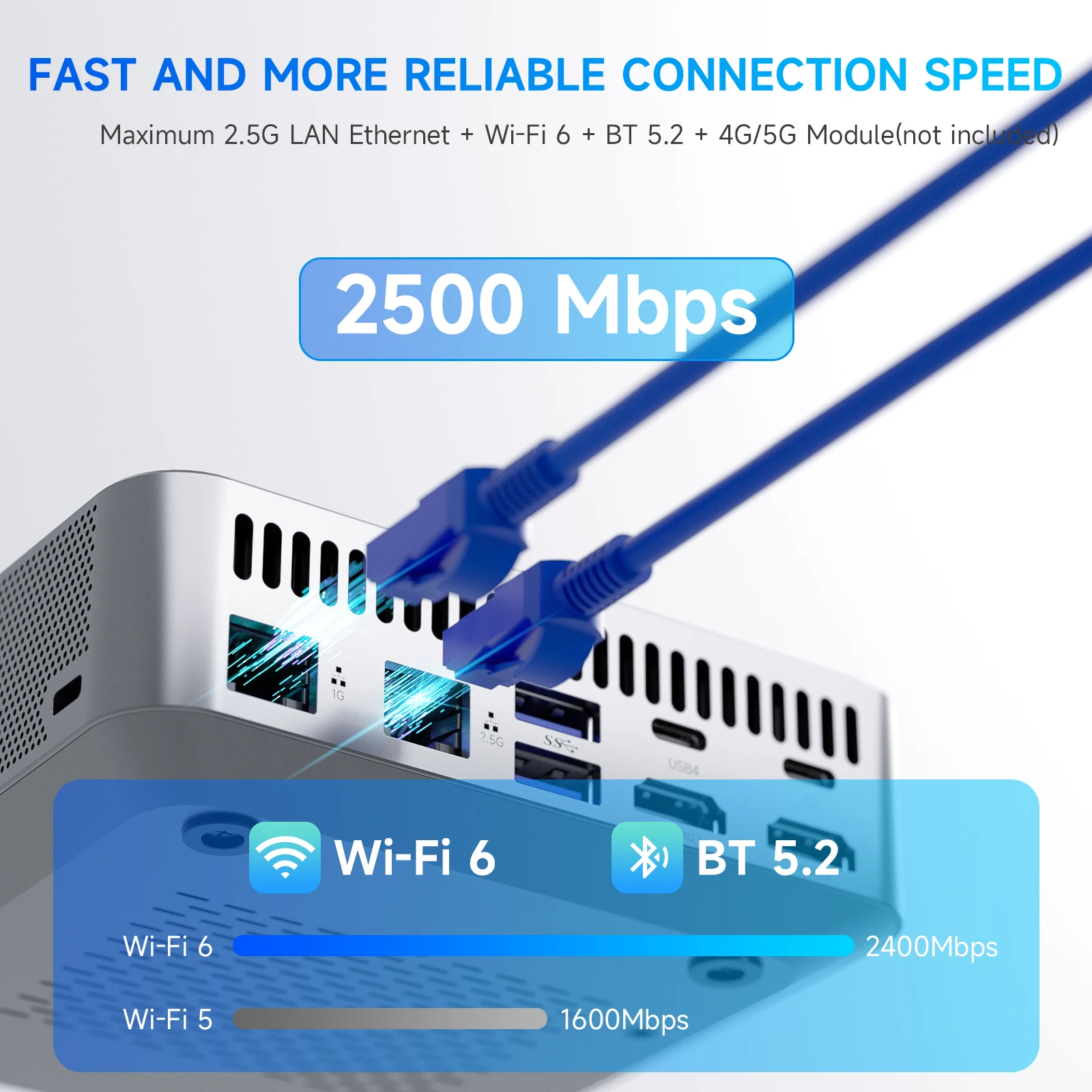 KTHIN i7-1360P كمبيوتر شخصي صغير 2.5G ثنائي LAN WIFI6 BT5.2 USB4.0 32GB DDR5 RAM 2TB SSD i5-13600H كمبيوتر مكتبي صغير i5-1340P