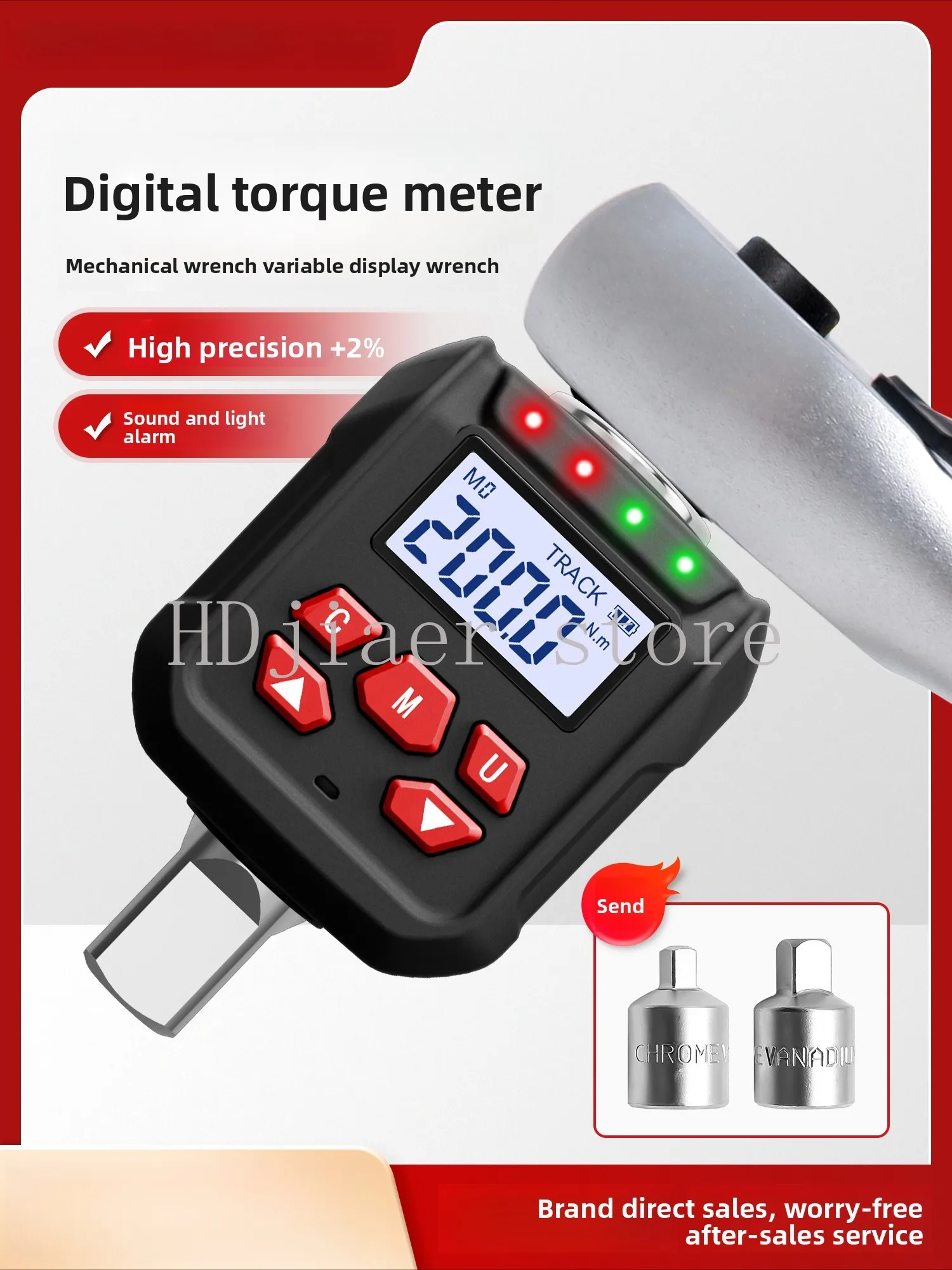

Digital Torque Gauge Torque Gauge Test Gauge Torque Wrench Accessories Tester High Precision Calibrator