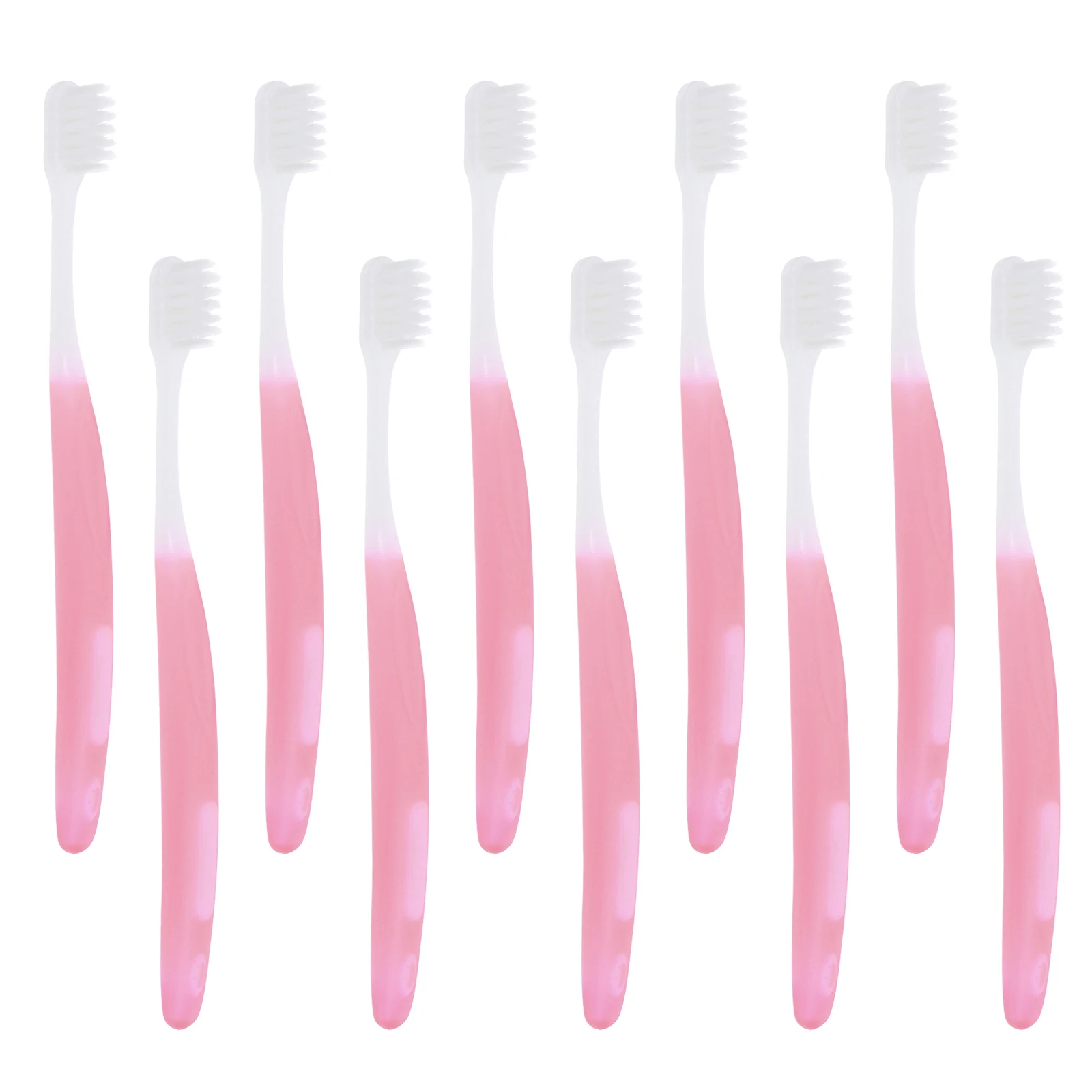 

10pcs Soft Travel Toothbrush: Slim Compact Design For Sensitive Gums, Brush For Adults, Portable Oral Care Tool