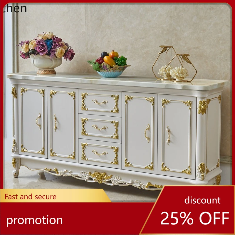 

HT marble dining side locker sofa back cabinet kitchen dining room tea gold