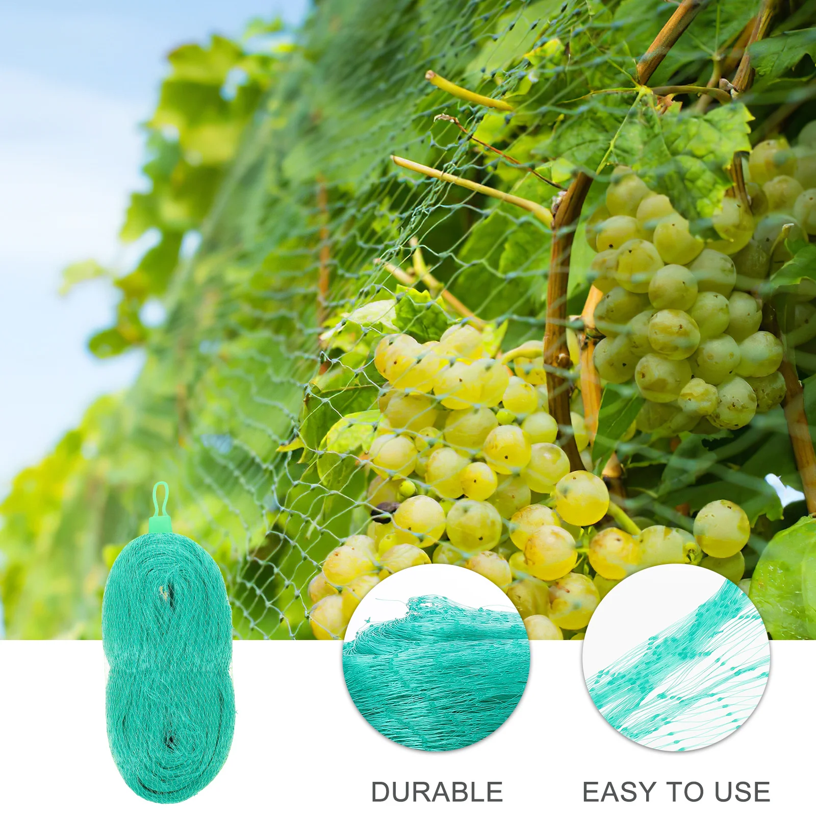 

Reusable Nylon Garden Bird Netting Anti Bird Mesh Netting for Fruit Tree Protection Garden Mesh Net Barrier Tree Net