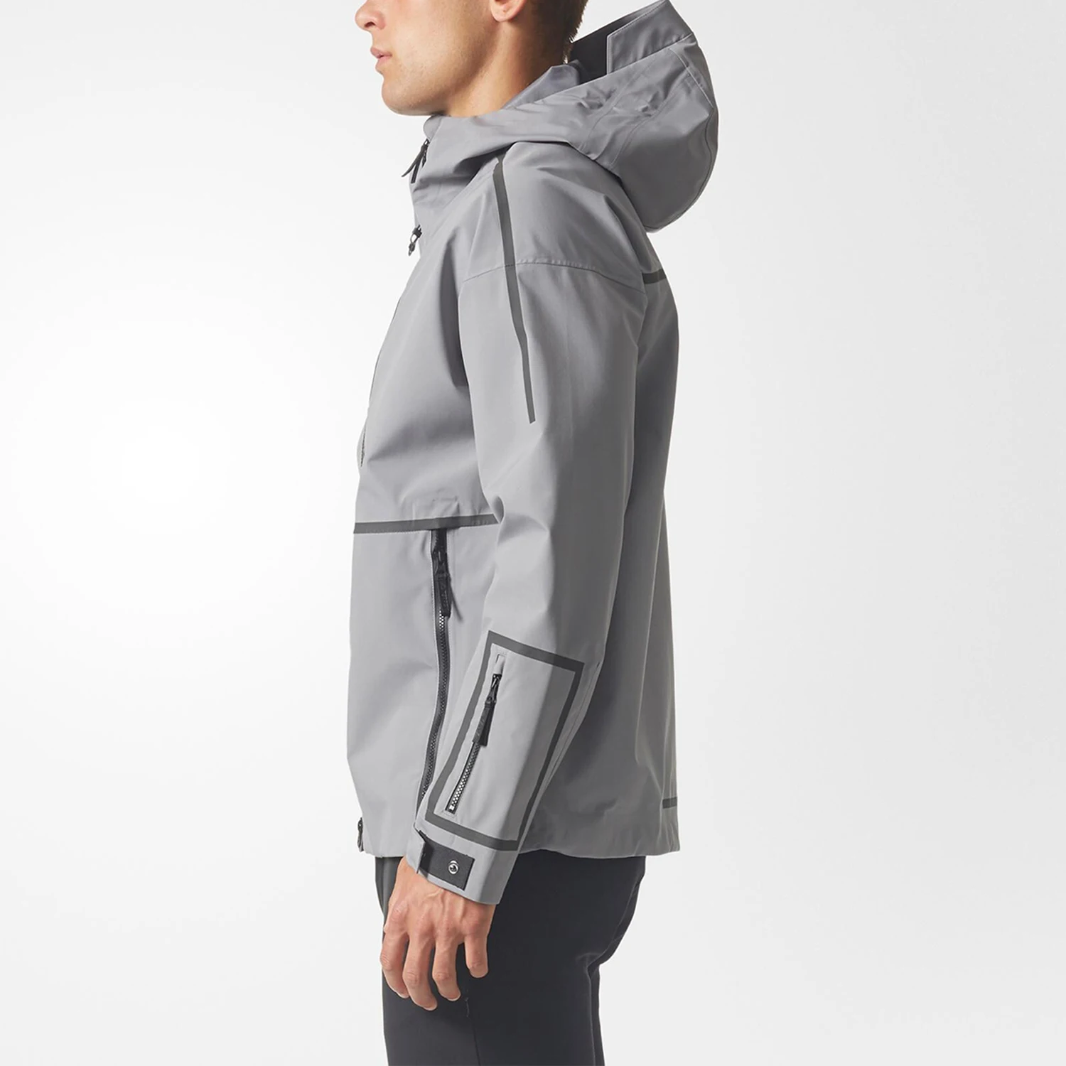 أديداس حقيقية الخريف الرجال وصول جديد مقنعين سترة رياضية CE5799