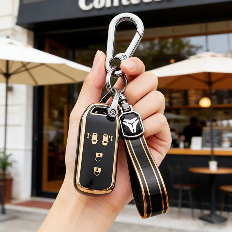 4 Buttons TPU Key Case Cover for Honda N-BOX N-ONE N-WGN N-VAN Custom Wgn Remote Holder Auto Accessories